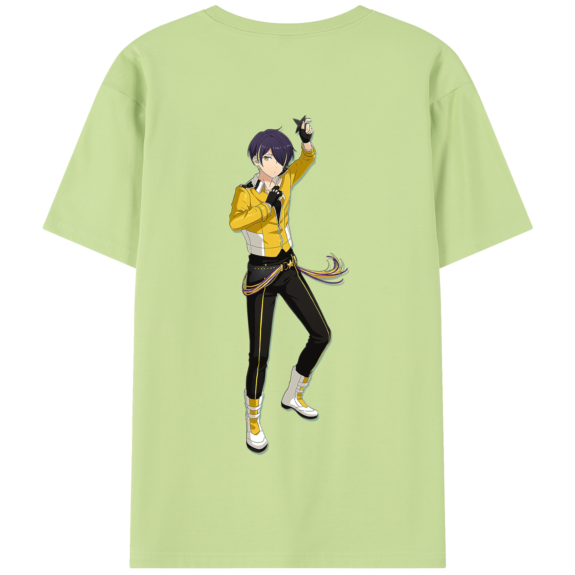 （画像用） あんさんぶるスターズ! Ensemble Stars 綿100％半袖Tシャツ（背面プリント）